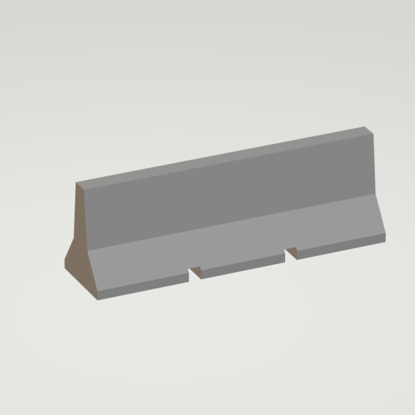 1:76 UK Road Barrier